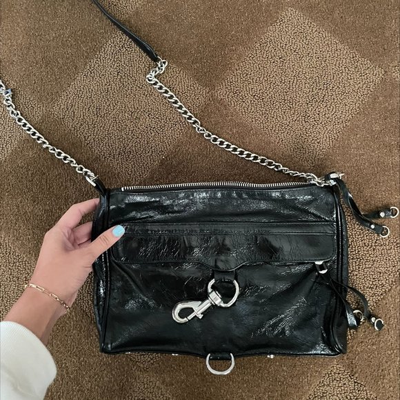 Rebecca Minkoff Handbags - Rebecca Minkoff M.A.C. Bag - Black with Silver hardware